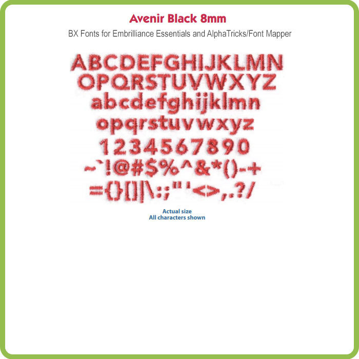 Avenir Black Font Download